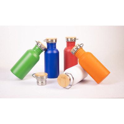 EWING. Single-wall stainless steel bottle (90 recycled)